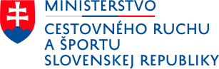 Logo ministerstvo cestovného ruchu a športu