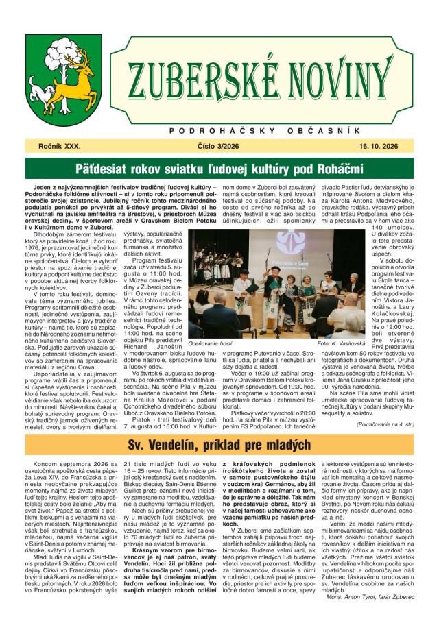 Foto: Obec Zuberec